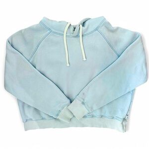 Sky Blue Cotton Hoodie